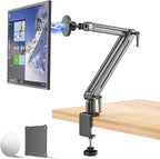 Jakeko Strong Magnetic Portable Monitor Desk Clamp - 75mm VESA Mount 4.7" 15.6" by Jakeko