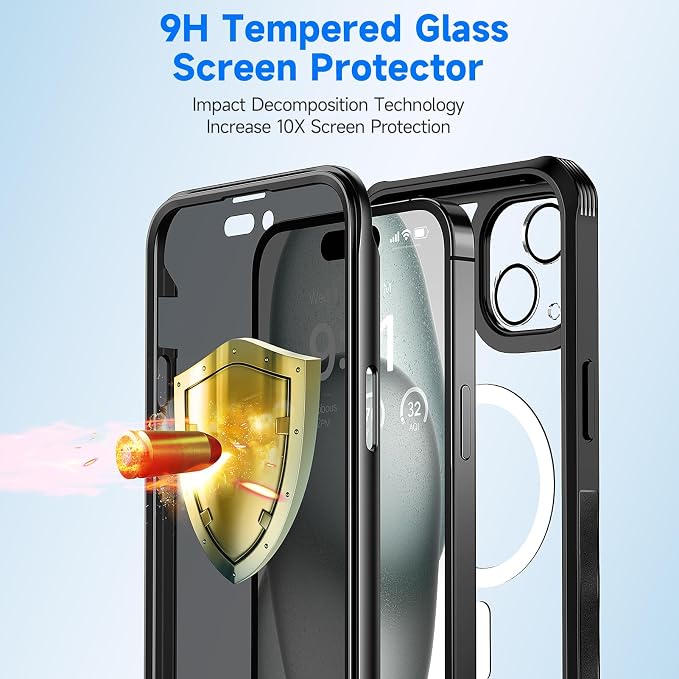 seacosmo for iPhone 15 Plus Case, Full Body Bumper - Image 3