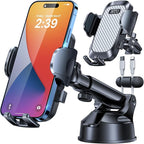 HTU 2025 Best Car Phone Holder 【Ultimate 5-in-1 & Upgraded 100+LBS Strongest by HTU15yearsincarmounts
