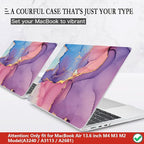 CISSOOK Compatible with MacBook Air 13.6 inch Case 2025 2024 2022 Release M4 M3 - Image 3