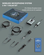 ttstar Wireless Microphone System Headset/Stand/Lavalier Mic - Image 7
