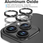 AGVEE 3+3 6 Pack for iPhone 14 Pro 6.1" / 14 Pro Max 6.7" Camera Lens Cover - Image 4