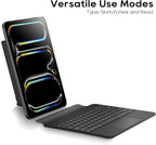 Detachable Keyboard Case for Apple iPad Pro 13 inch 2024: Wireless Backlit - Image 3