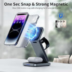 3 in 1 Magnetic Wireless Charger Station - Image 4