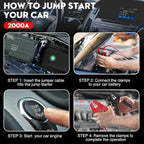 NEXPOW 2000A Peak Car Battery Jump Starter - Image 4