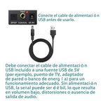Digital to Analog Audio Converter 192kHz DAC, Optical Toslink & Coaxial SPDIF - Image 2