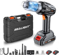 SEALIGHT Car Vacuum Portable Cordless, High Power Suction and Air Duster by SEALIGHT
