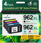 962XL Ink Cartridges for HP 962XL Ink Cartridges Combo Pack Work for HP by SAILNER