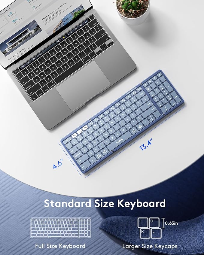 Samsers Foldable Bluetooth Keyboard - Image 3