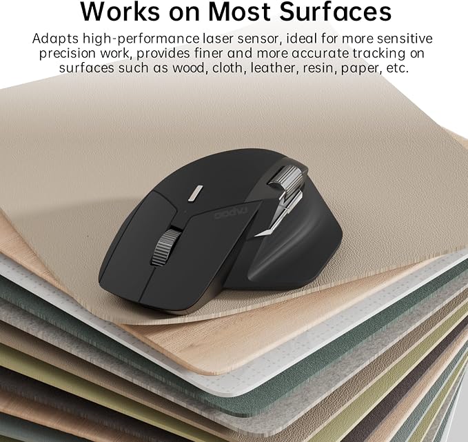 Rapoo MT760Mini Bluetooth Wireless Mouse - Image 9