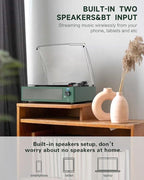 Vinyl Record Player with Speakers & Wireless Receiver Turntable - Image 7