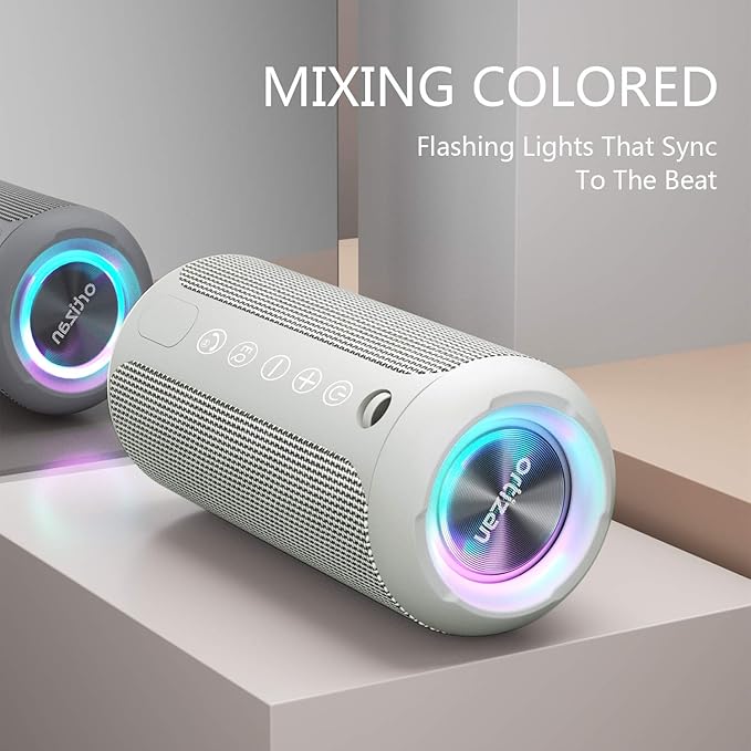 Ortizan Portable Bluetooth Speaker, IPX7 Waterproof Wireless Speaker - Image 2