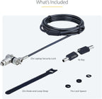 StarTech.com 25-Pack Universal Laptop Lock 6.6ft, Keyed Alike Security Cable - Image 8