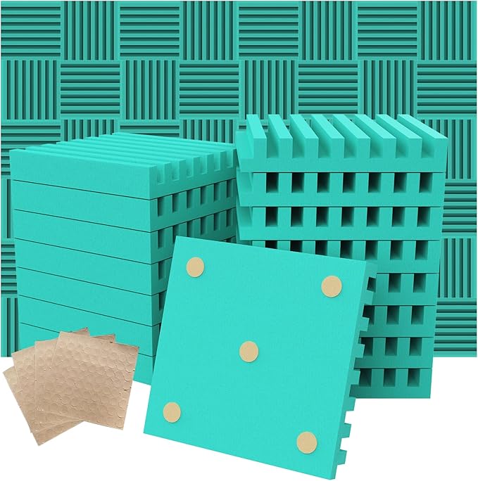 Sound Proof Foam Panels for Walls, Room decor, Acoustic wall panels, Insulation by HEROADNCKFOAM