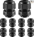 10 PCS 1" NPT Nylon Cable Gland Joints by RTHIEAI