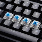 Sibba 40 Pcs Mechanical Keyboard Switches 3 Pin Blue Keyboard Clicker - Image 6