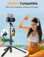 Magnetic Tripod for iPhone, Extendable Cell Phone Stand for Recording Travel - Image 5
