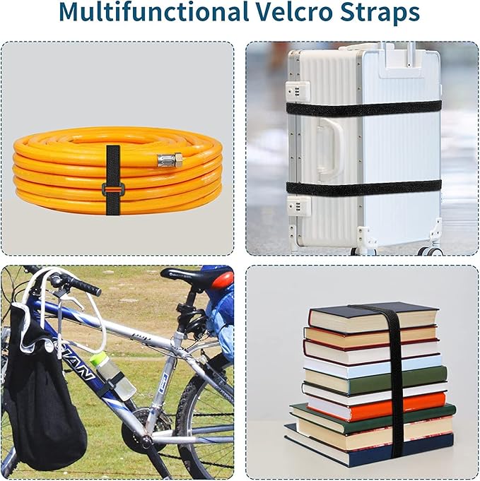 26Ft x 0.8In Adjustable Cable Straps - Image 7