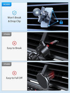 VICSEED for MagSafe Car Mount Magnetic Phone Holder for Car Vent 360 Adjustable - Image 6