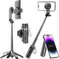 Magnetic Tripod for Phone with Remote Control, Extendable Selfie Stick Handle by EUG-PRODUCTS