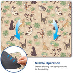 Hokafenle Cute Cats Pattern Mouse Mat - Image 6
