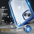 Miracase Glass Series for iPhone 14 Case 6.1 inch, Full-Body Protective Bumper - Image 4