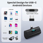 Portable Charger for iPhone 16/15 Series, 5200mAh PD USB C Power Bank Built-in - Image 5