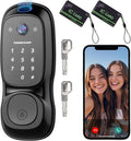 Smart Lock with Camera & Doorbell, 3-in-1 Smart Deadbolt by CAMCAMP
