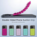 2PACK Silicone Double Sided Suction Phone Case Mount, Detachable Hands Free & - Image 6