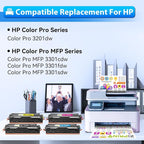 218A Toner Cartridges 4 Pack - Image 2