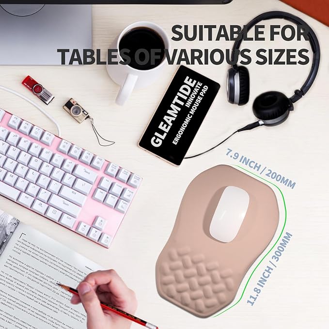 Ergonomic Raised Mouse Pad Wrist Support - Image 5
