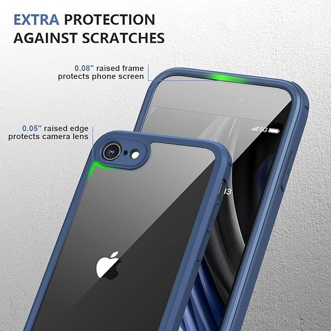 Miracase for iPhone SE Phone Case 3rd/2nd Generation 2022 2020 Full-Body - Image 6
