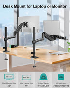 MOUNT PRO Laptop Arm Desk Mount, Single Monitor Stand - Image 2