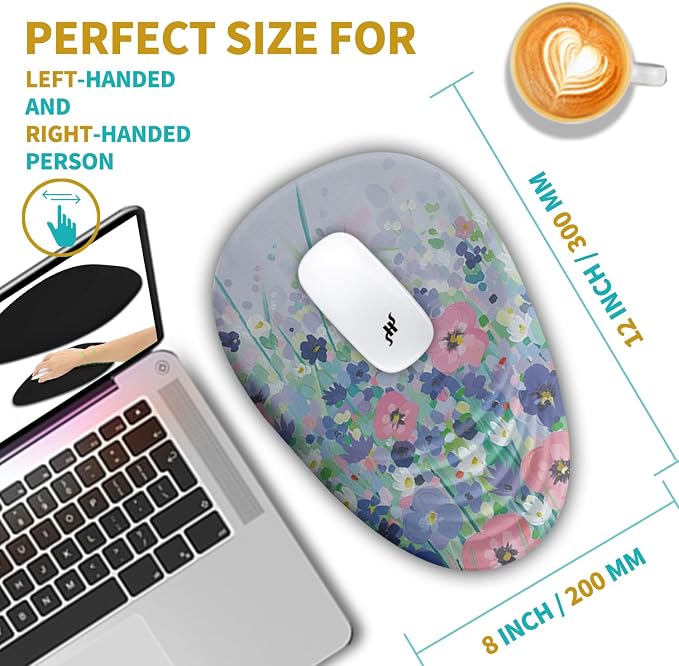 Hokafenle Ergonomic Mouse Pad Wrist Support - Image 4