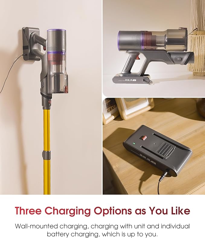 UNINELL HOME Cordless Vacuum Cleaner, 48000Pa 550W 65Mins Vacuum Cleaners - Image 9