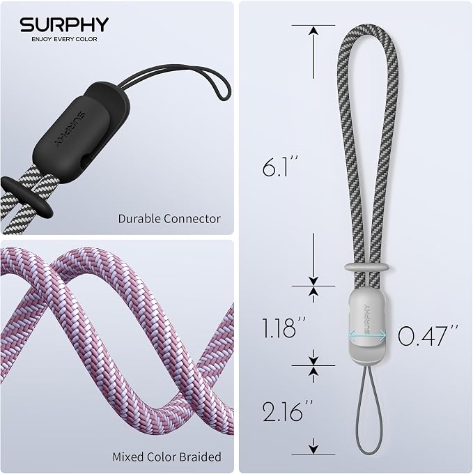 SURPHY 3 Pack Phone Wrist Strap - Image 7