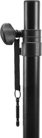 Amazon Basics Speaker Stand, Holds up to 99.2 lbs, Adjustable Height 52" to 73" - Image 3