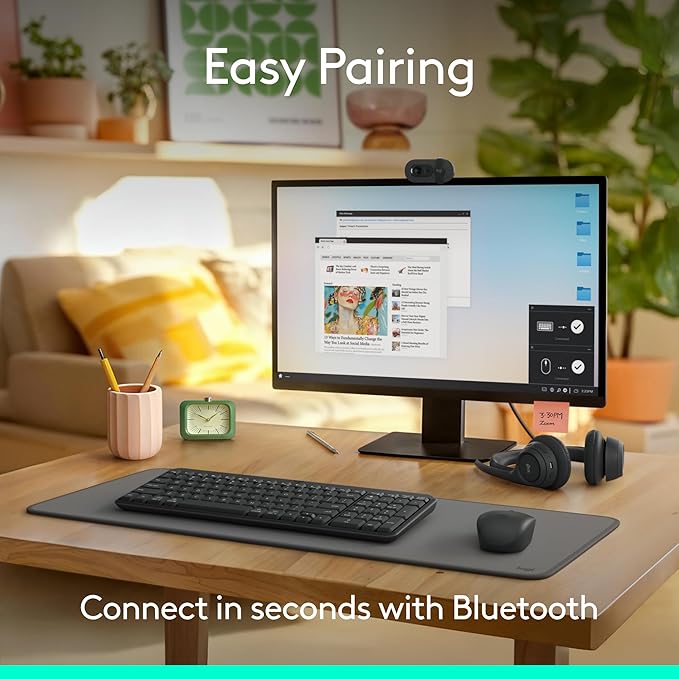 Logitech MK250 Bluetooth Wireless Mouse and Keyboard Combo: Fast & Easy - Image 2