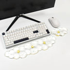 Gel Keyboard and Mouse Wrist Rest Set – Clear Cloud Wrist Rest - Image 7