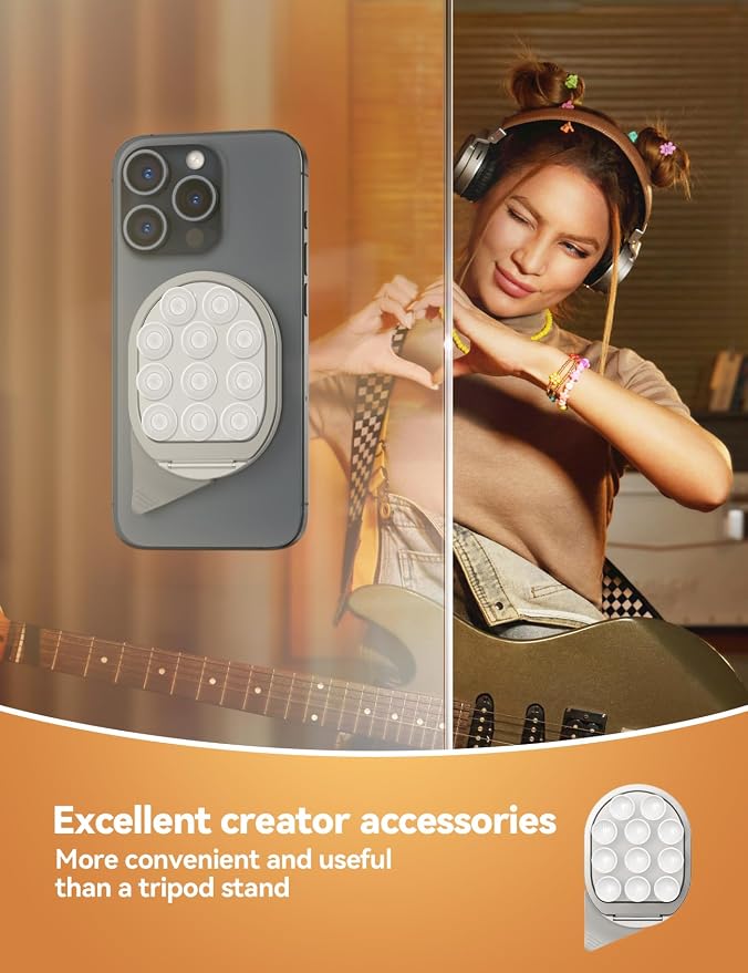 JOYROOM Suction Cup Phone Mount, Magsafe Phone Grip - Image 3