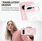 Magnetic for Google Pixel 9 Pro XL Case, Shockproof Slim Translucent Matte - Image 4