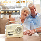 Radios Portable AM FM, Battery Powered and Plug in Wall - Image 3