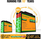 ECO-WORTHY 12V 30Ah LiFePO4 Lithium Battery, 4000+ Deep Cycle Rechargeable - Image 5