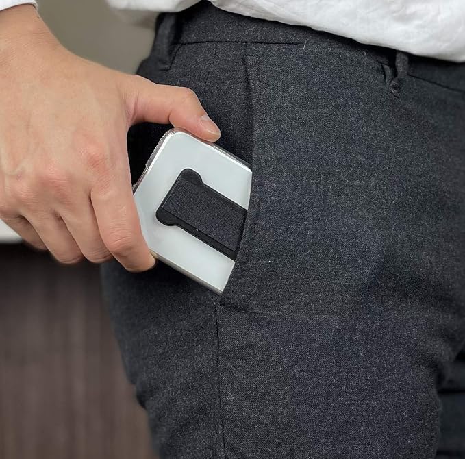 Phone Grip Holder for Hand, Universal Finger Strap Phone Holder, Finger Selfie - Image 5