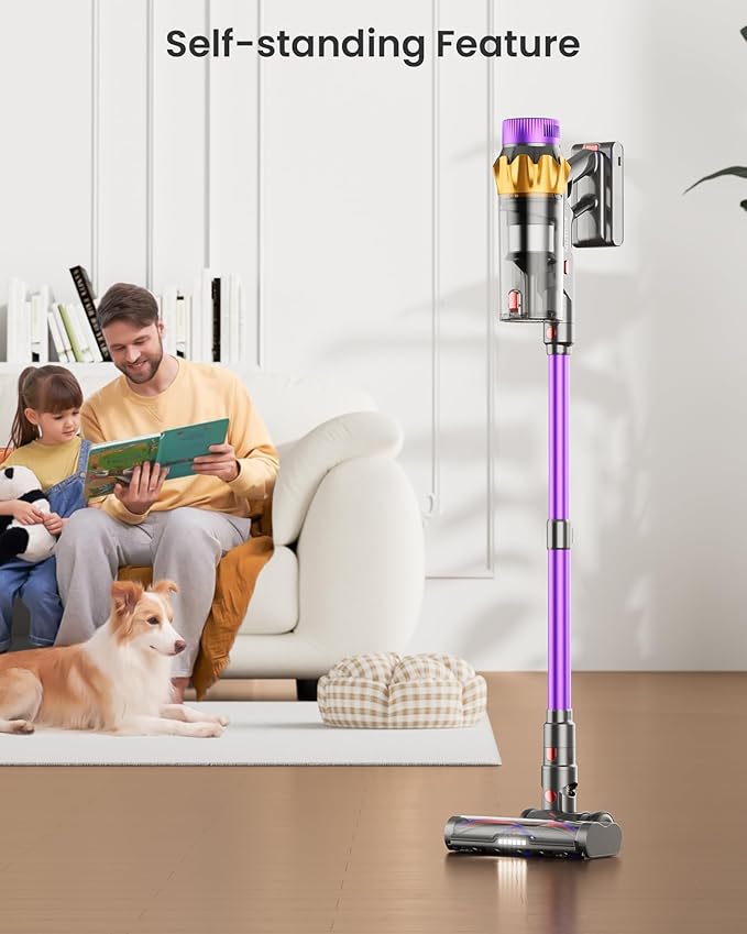 Cordless Vacuum Cleaner, 600W 50KPA 70 Mins Vacuum Cleaners - Image 5
