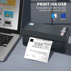 JADENS Bluetooth Thermal Shipping Label Printer – Wireless 4x6 Shipping Label - Image 3