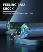 Ortizan Bluetooth Speaker, IPX7 Waterproof, Portable Speakers - Image 6