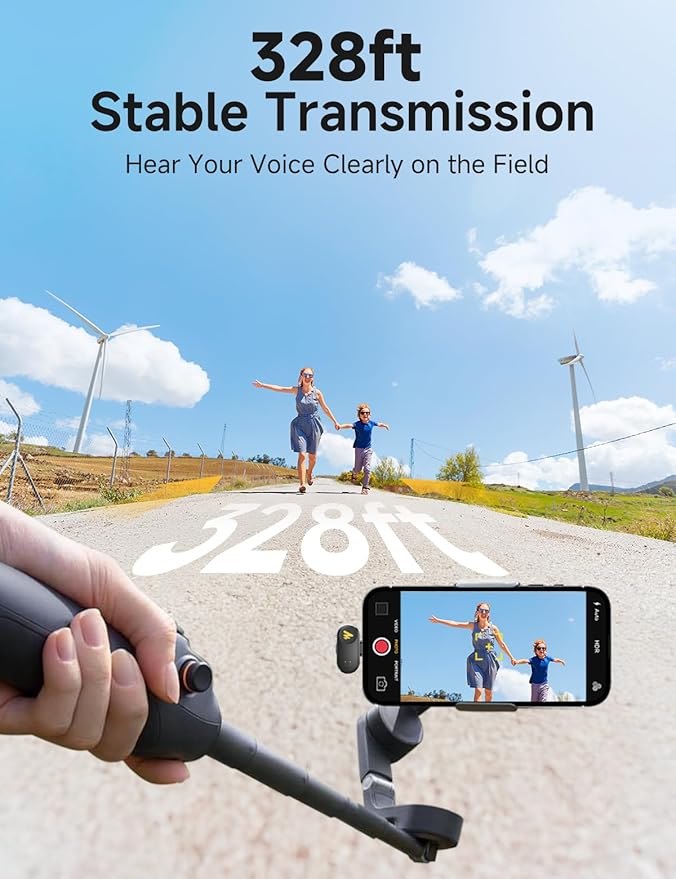 MAONO WAVE T1 Mini Wireless Lavalier Microphone - Image 7