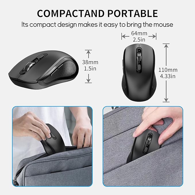 Wireless Mouse with Side Buttons - Image 6