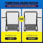 GTPLAYER Sim Racing Wheel Stand Simulator Cockpit Wheel Stand Racing Steering - Image 4